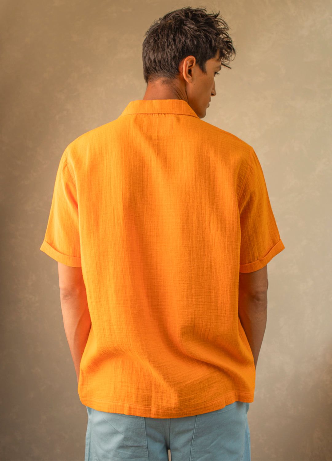 Apricot Cuban Shirt