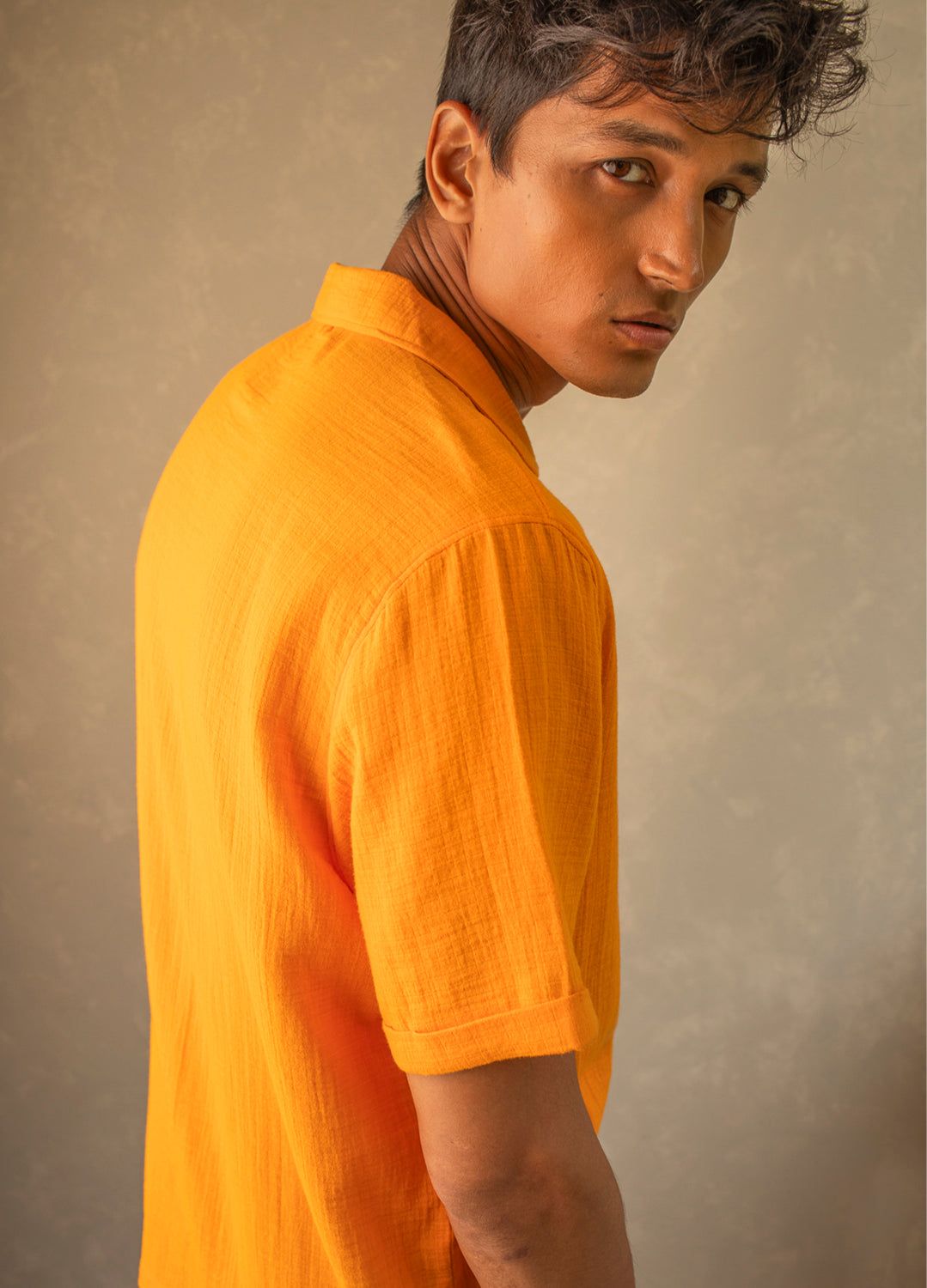 Apricot Cuban Shirt