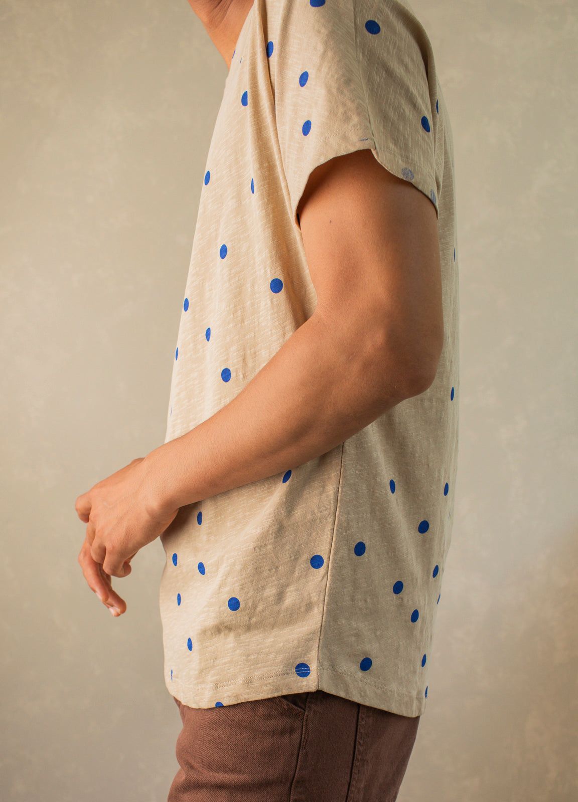 Cobalt Polka Chiller Tee