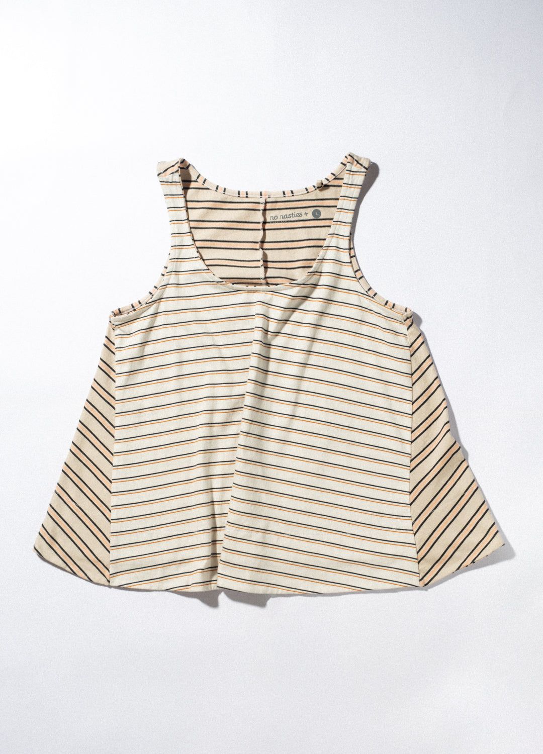 Dual Stripe Flared Tank