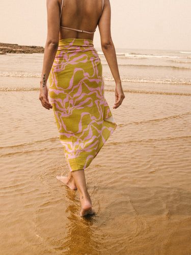 Low Tide Multiway Organic Cotton Sarong Beach Scarves For Women Online