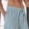 Silver Organic Cotton Lounge Shorts For Men Online