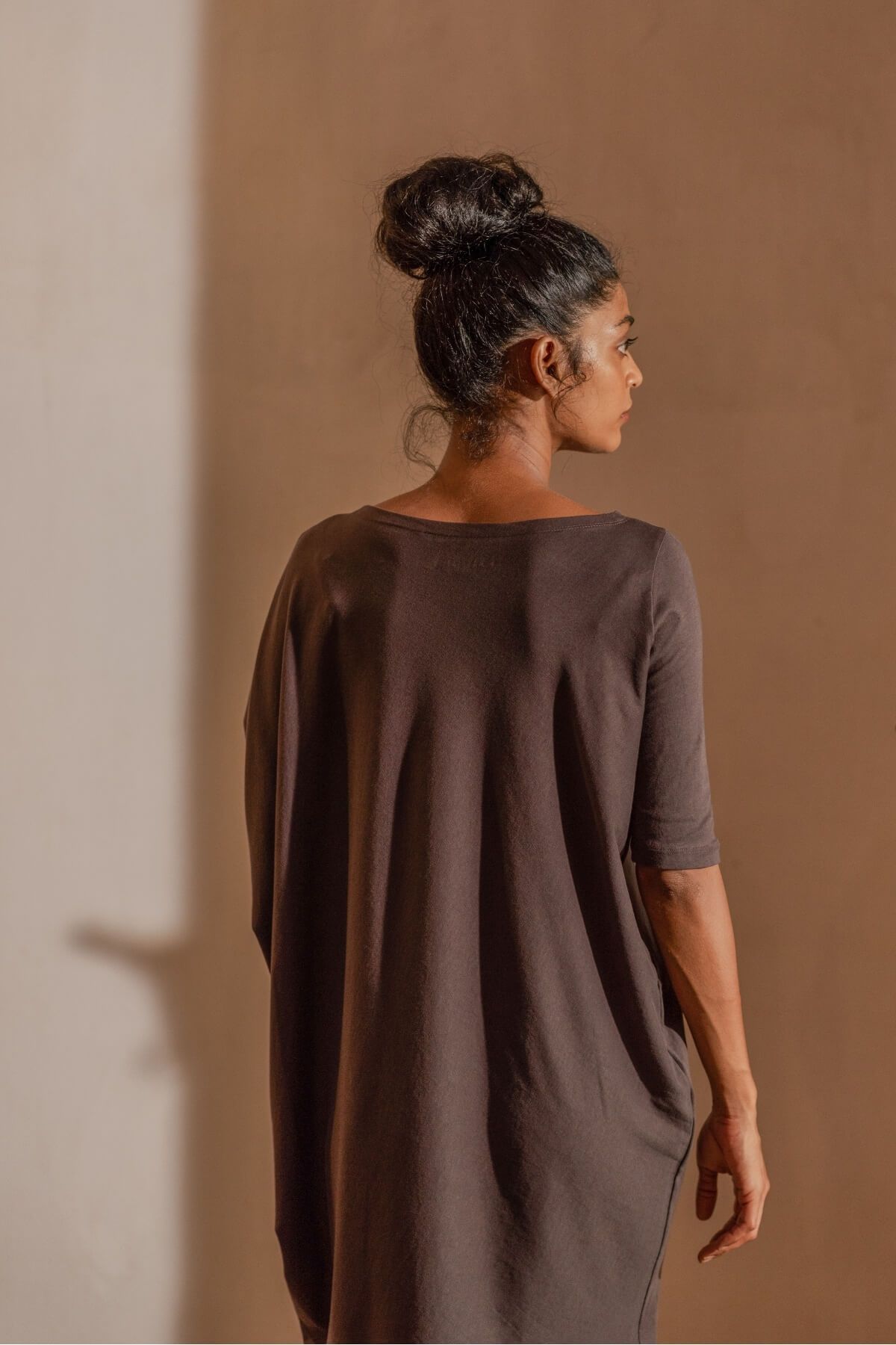 Cenon Drape Dress-No Nasties - Organic Cotton Clothing