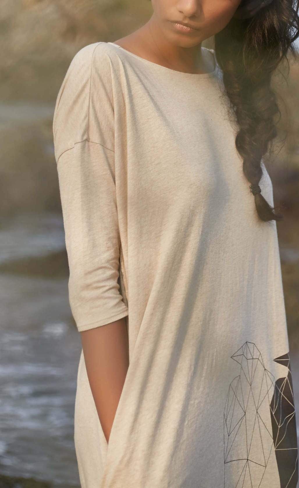 Mica Raven Tunic-No Nasties - Organic Cotton Clothing