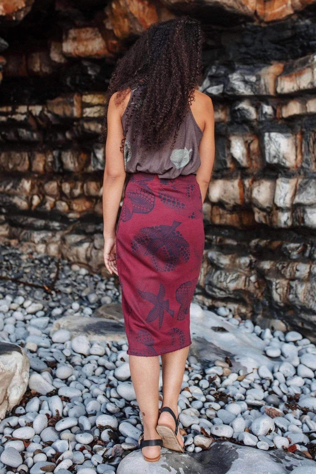 Rue Wrap Skirt-No Nasties - Organic Cotton Clothing