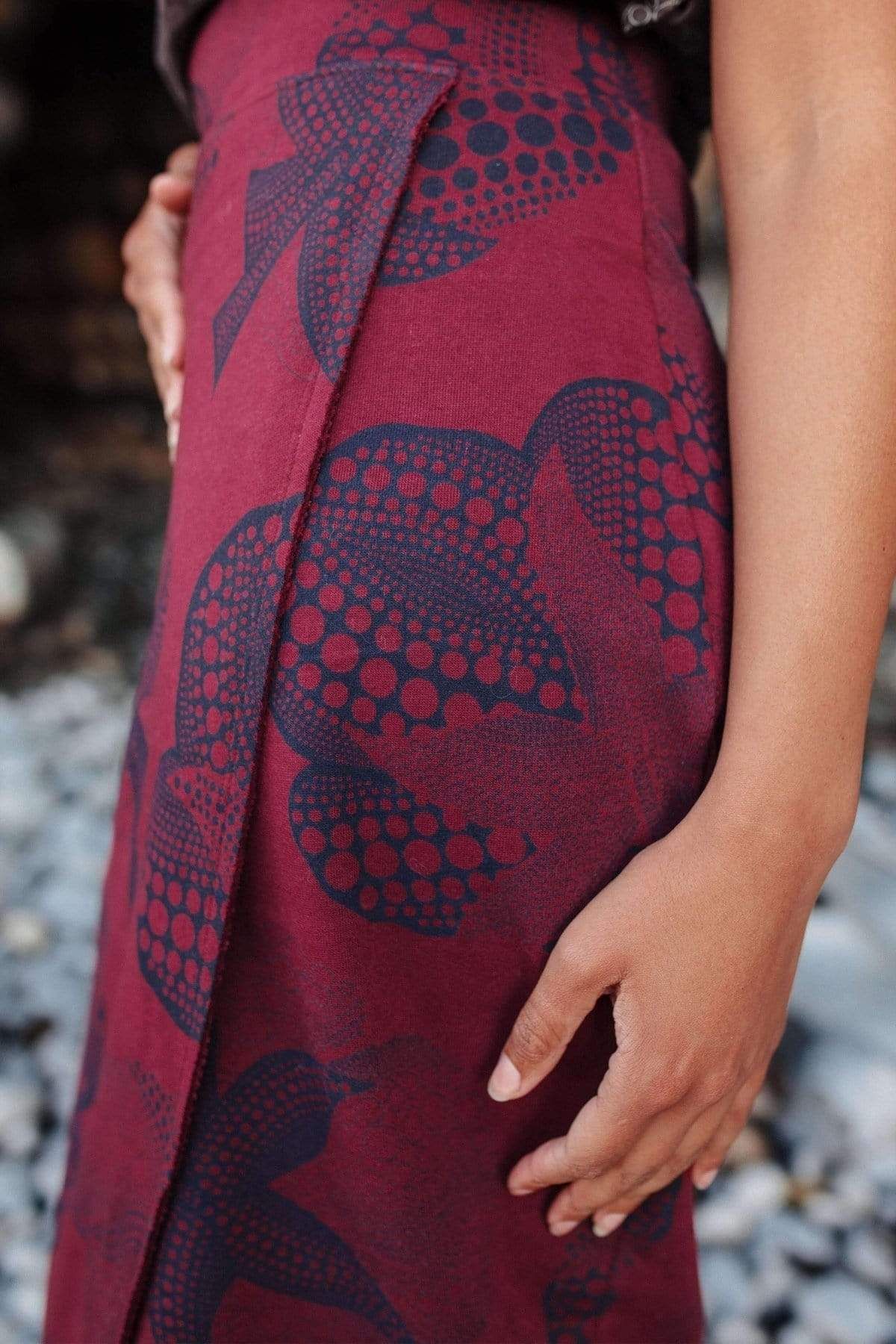 Rue Wrap Skirt-No Nasties - Organic Cotton Clothing