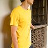  Sunflower Sustainable Cotton Yellow Classic Tees For Men Online