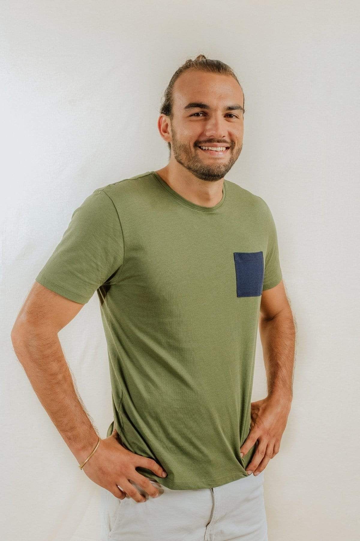 Talence Pocket Tee-No Nasties - Organic Cotton Clothing